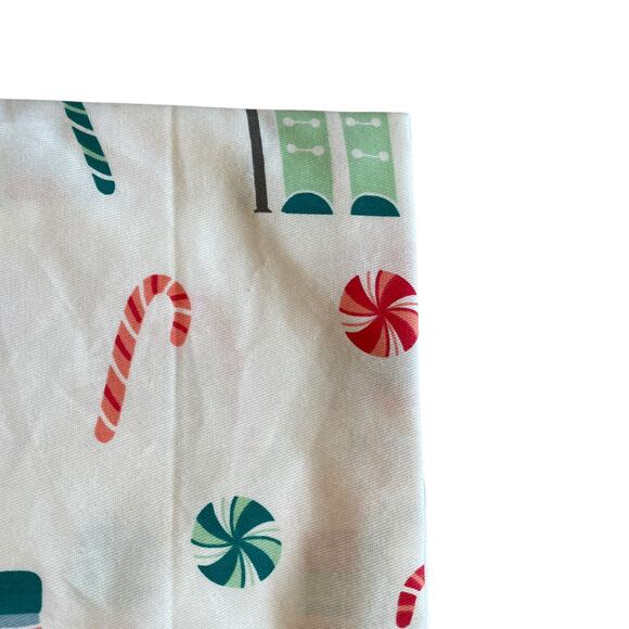Kassatex Christmas Shower Curtain Holiday Nutcrackers & Candy Canes 72x72 New - Picture 5 of 7